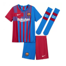 2021/22 Barcelona Little Boys Home Kit