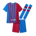 2021/22 Barcelona Little Boys Home Kit