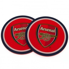 Arsenal 2 pk Coaster Set