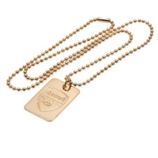 Dog Tag & Chain - Gold Plated