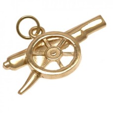 9ct Gold Pendant Cannon